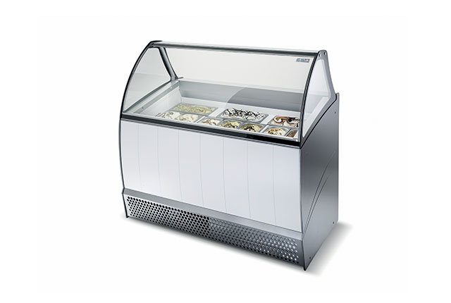Refrigerated Ice Cream Pastry Display Cabinets Isa