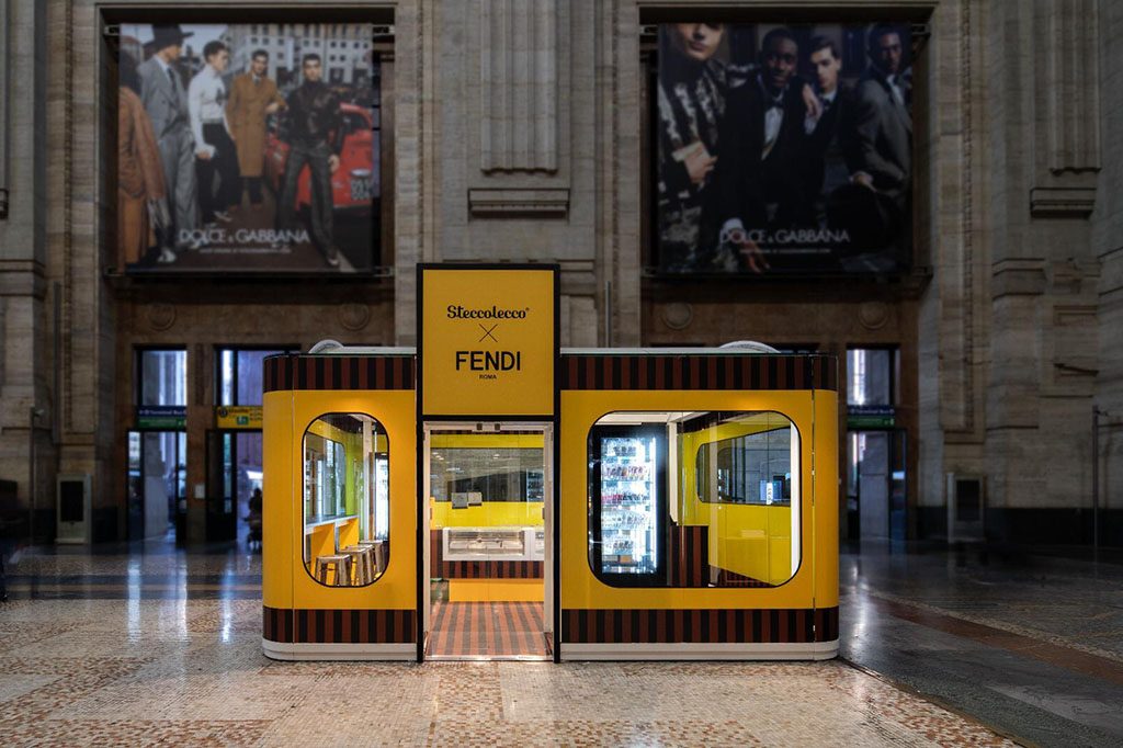 ISA and Steccolecco for Fendi Pop-Up Store in Milan