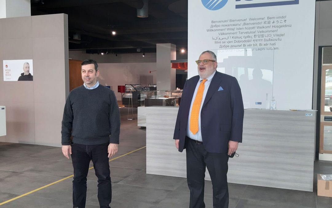 Visita dell’Assessore Regionale Fioroni allo stabilimento ISA