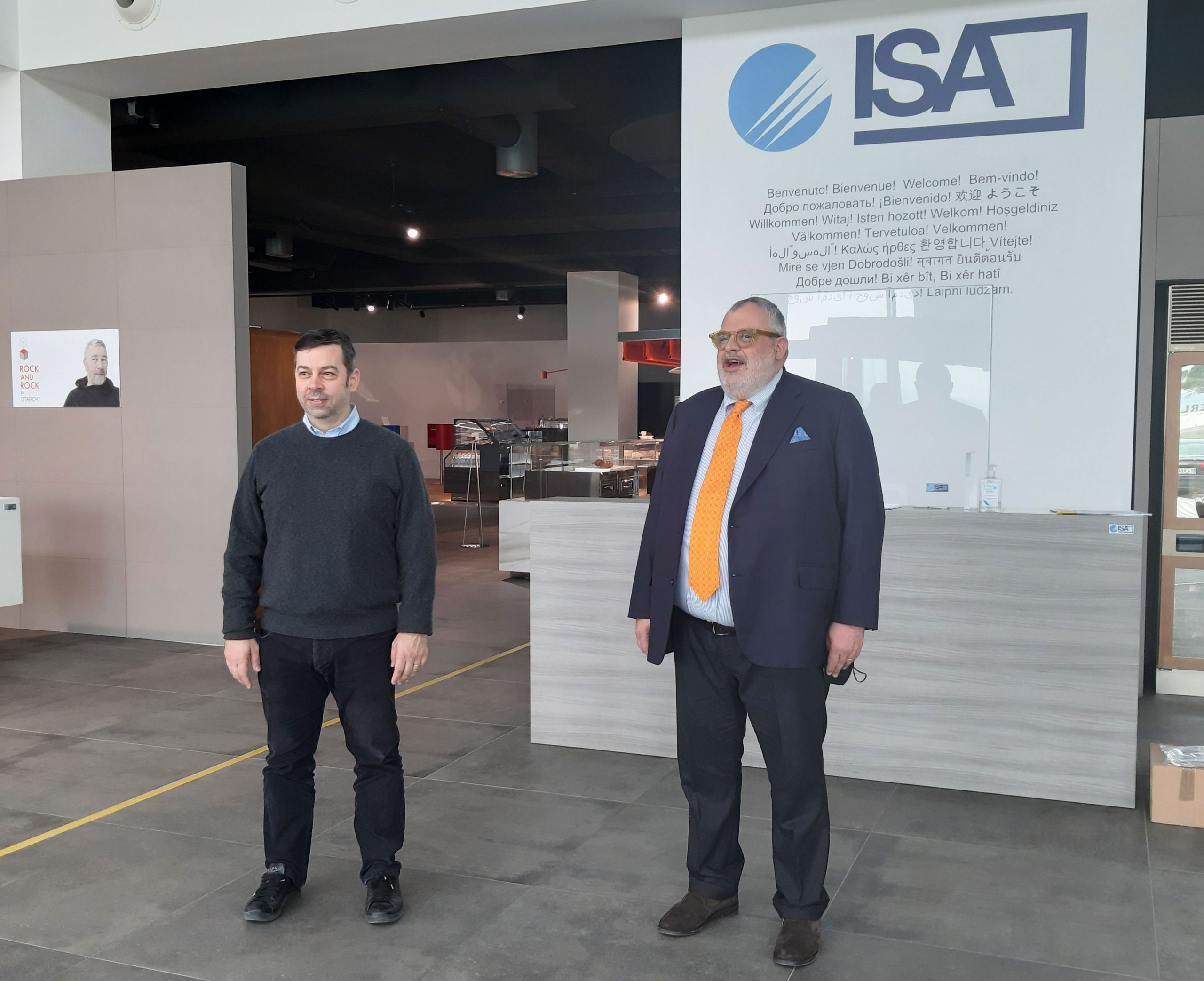 Visita dell’Assessore Regionale Fioroni allo stabilimento ISA | ISA