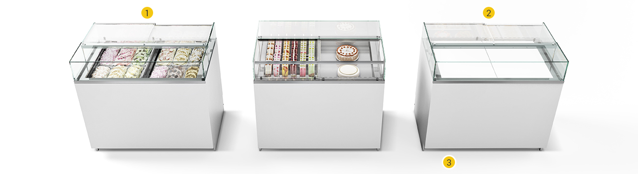 Gelato display DLT80 | ISA