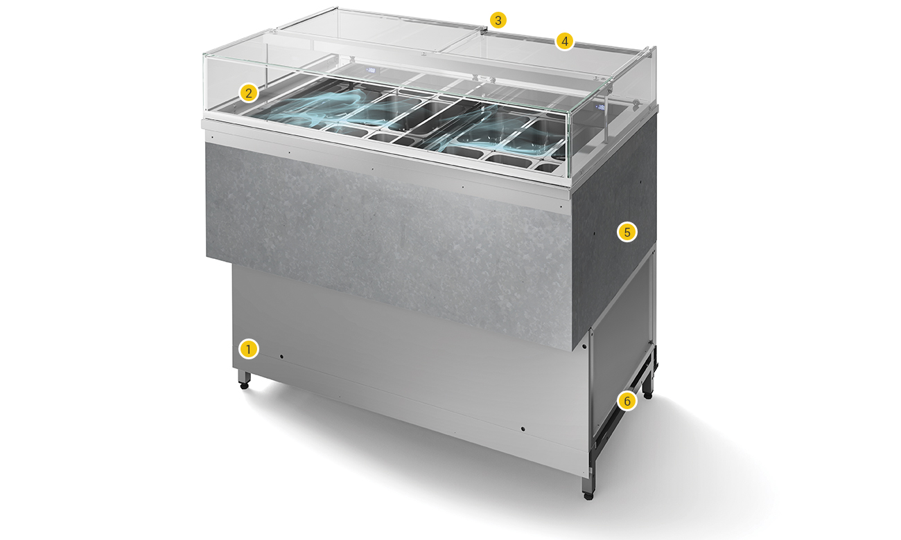 Gelato display DLT80 | ISA