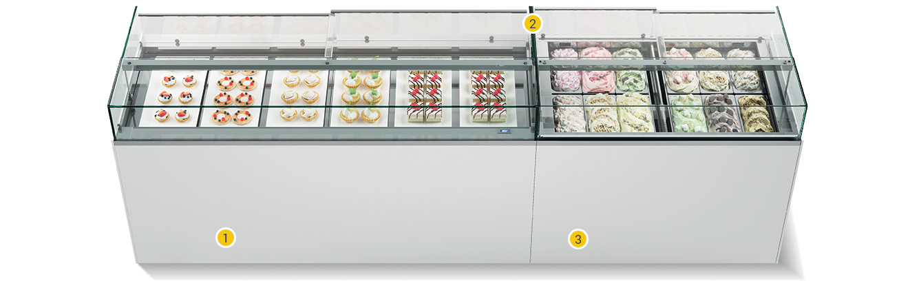 Gelato display DLT80 | ISA