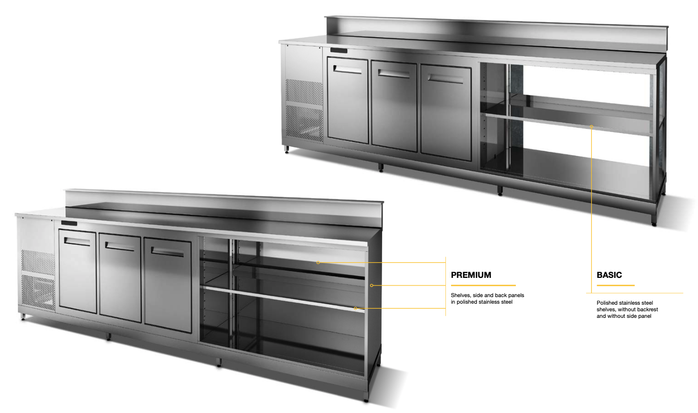 Premium and Basic bar counters